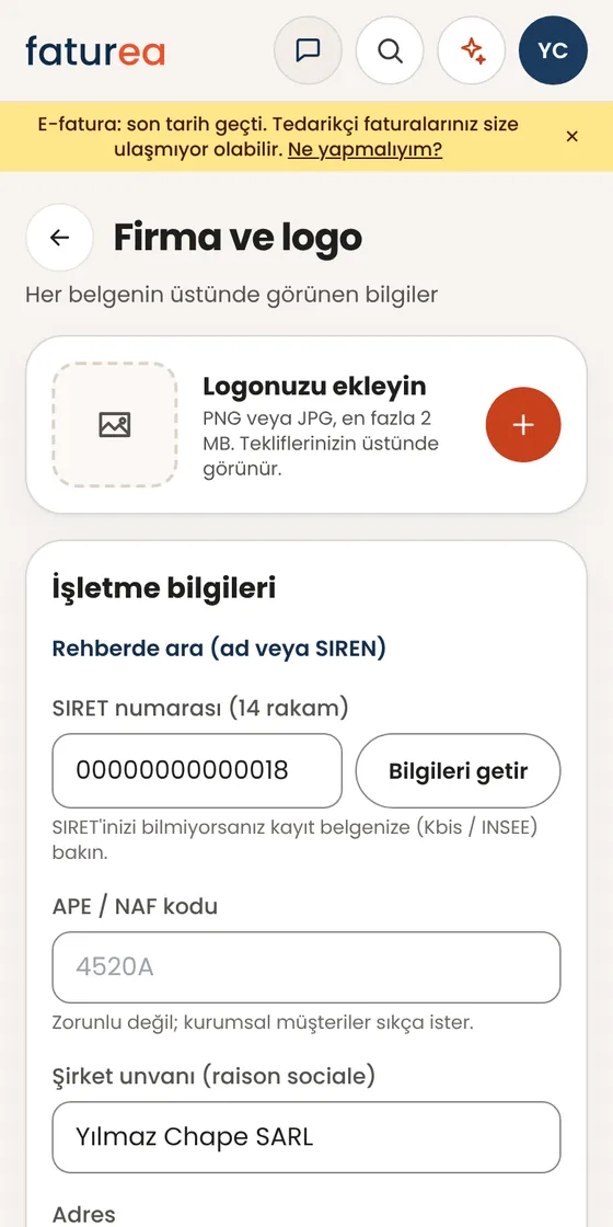 Logomu ekleyebilir miyim?