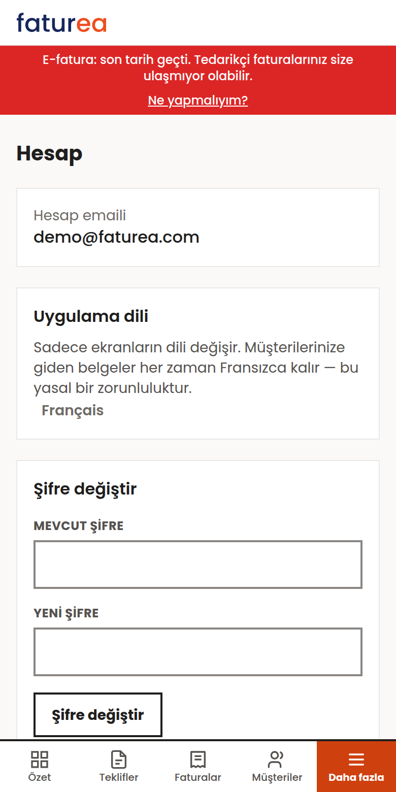 Hesabımı silmek istersem?