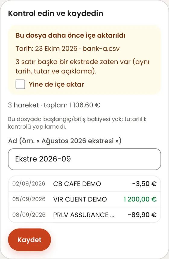 Aynı dosyayı iki kez yüklersem ne olur?
